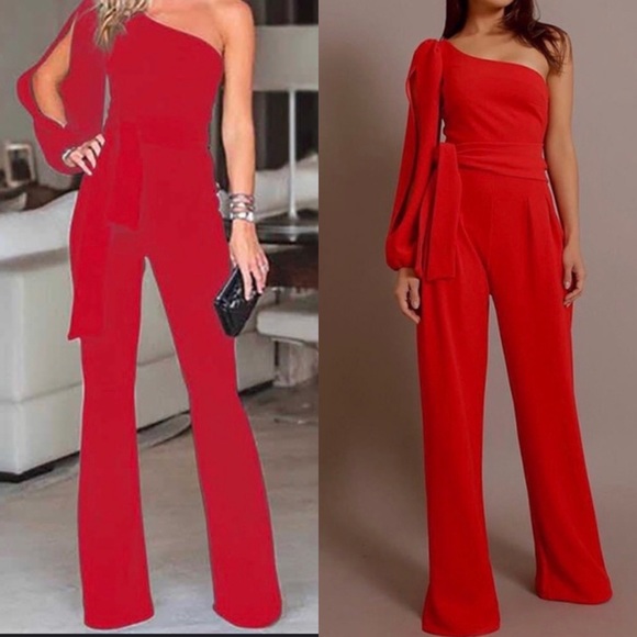 Red jumpsuit - Picture 1 of 4